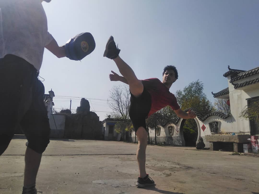 Sanda Kickboxing in China Yu Kung Fu