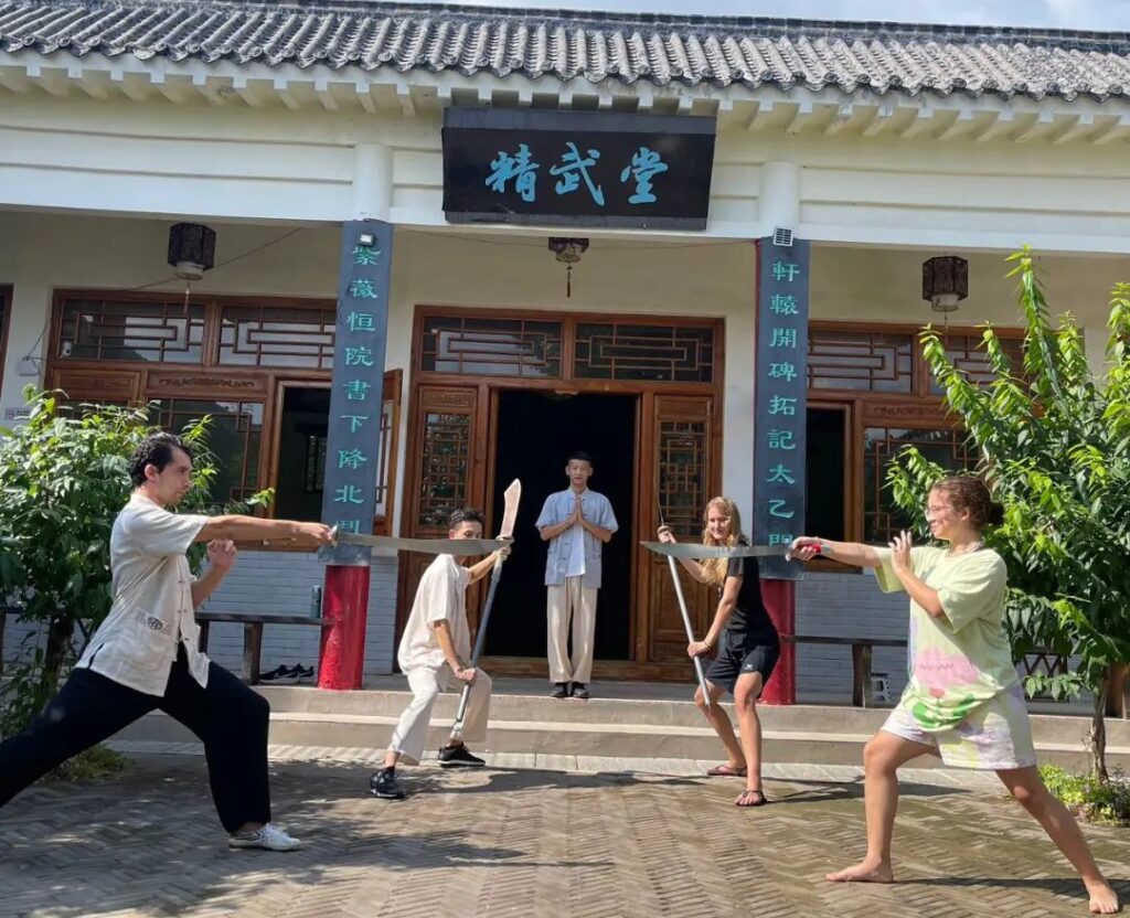 Yu Kung Fu School Building Accommodation group picture