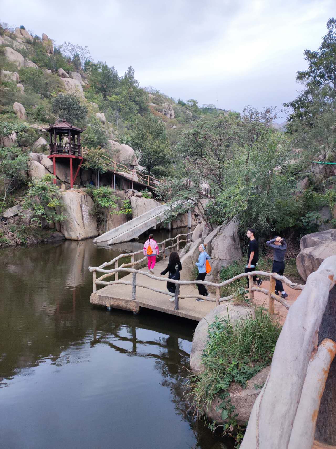 Yu Kung Fu Location LianQIng Mountain