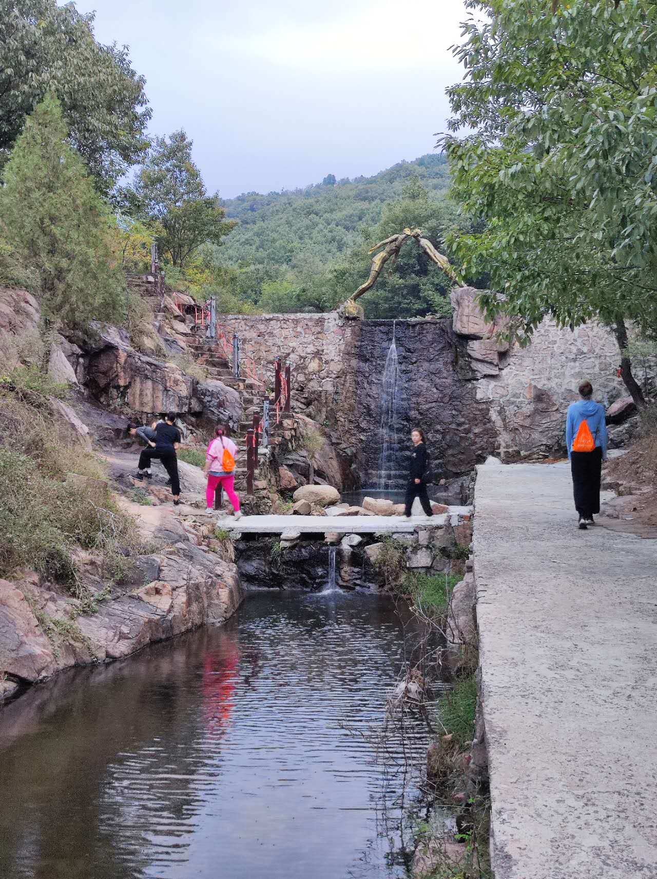 Yu Kung Fu Location LianQing Mountain