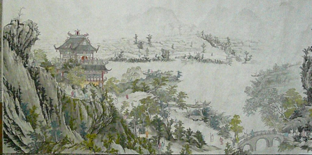 China, Chinese painting, folklore, leyends